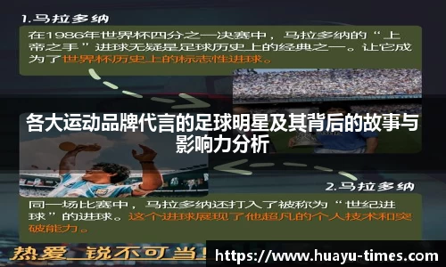 各大运动品牌代言的足球明星及其背后的故事与影响力分析